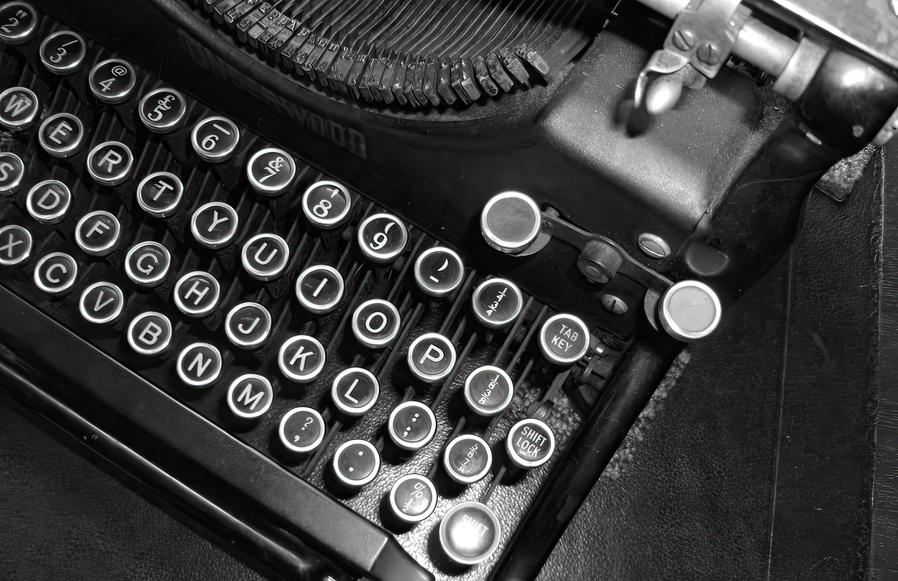 2021 Adapted Story Showcase - Image of vintage typewriter