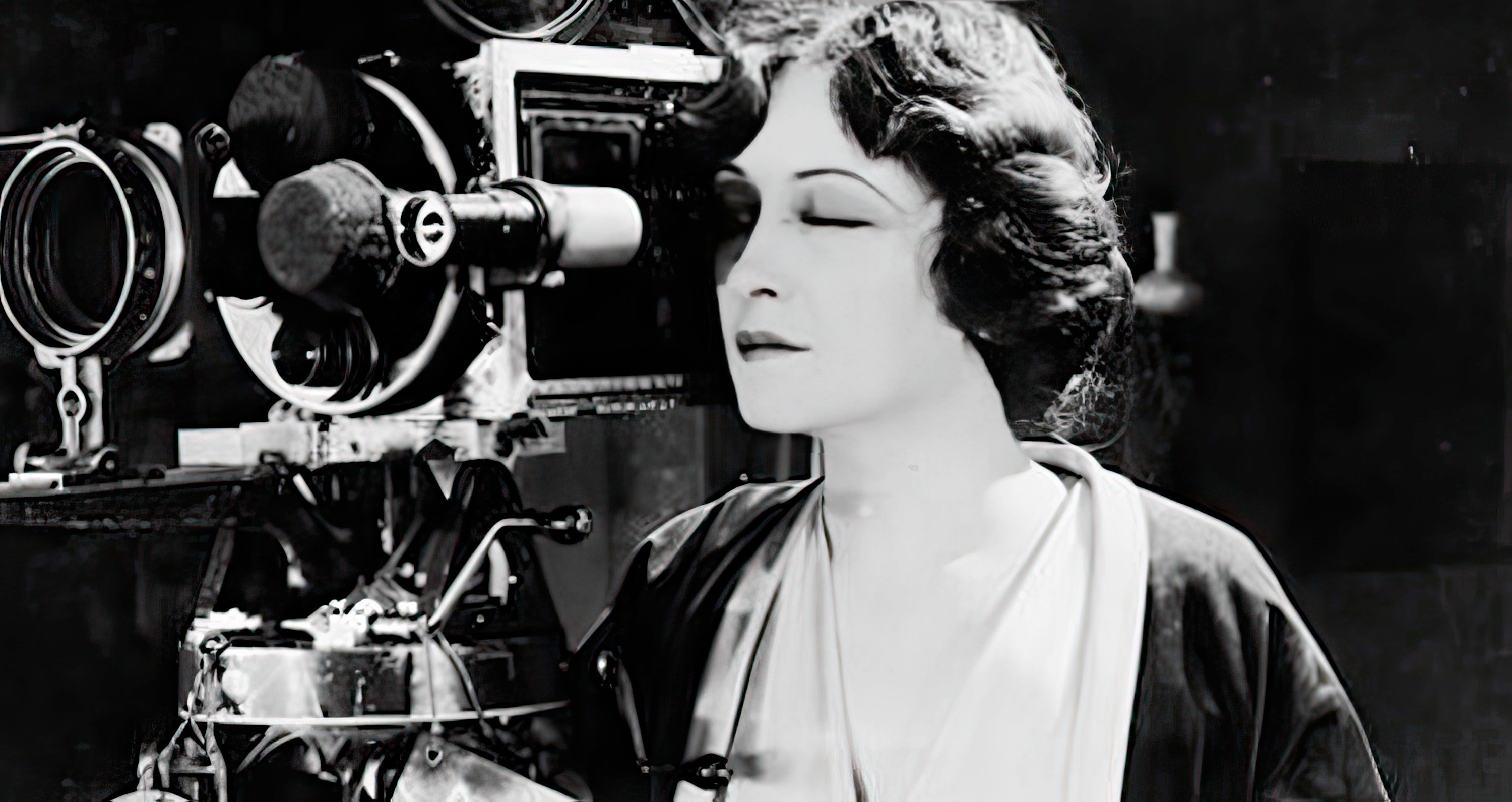 2018 Women's Film & Script Showcase - Image of female director and vintage camera