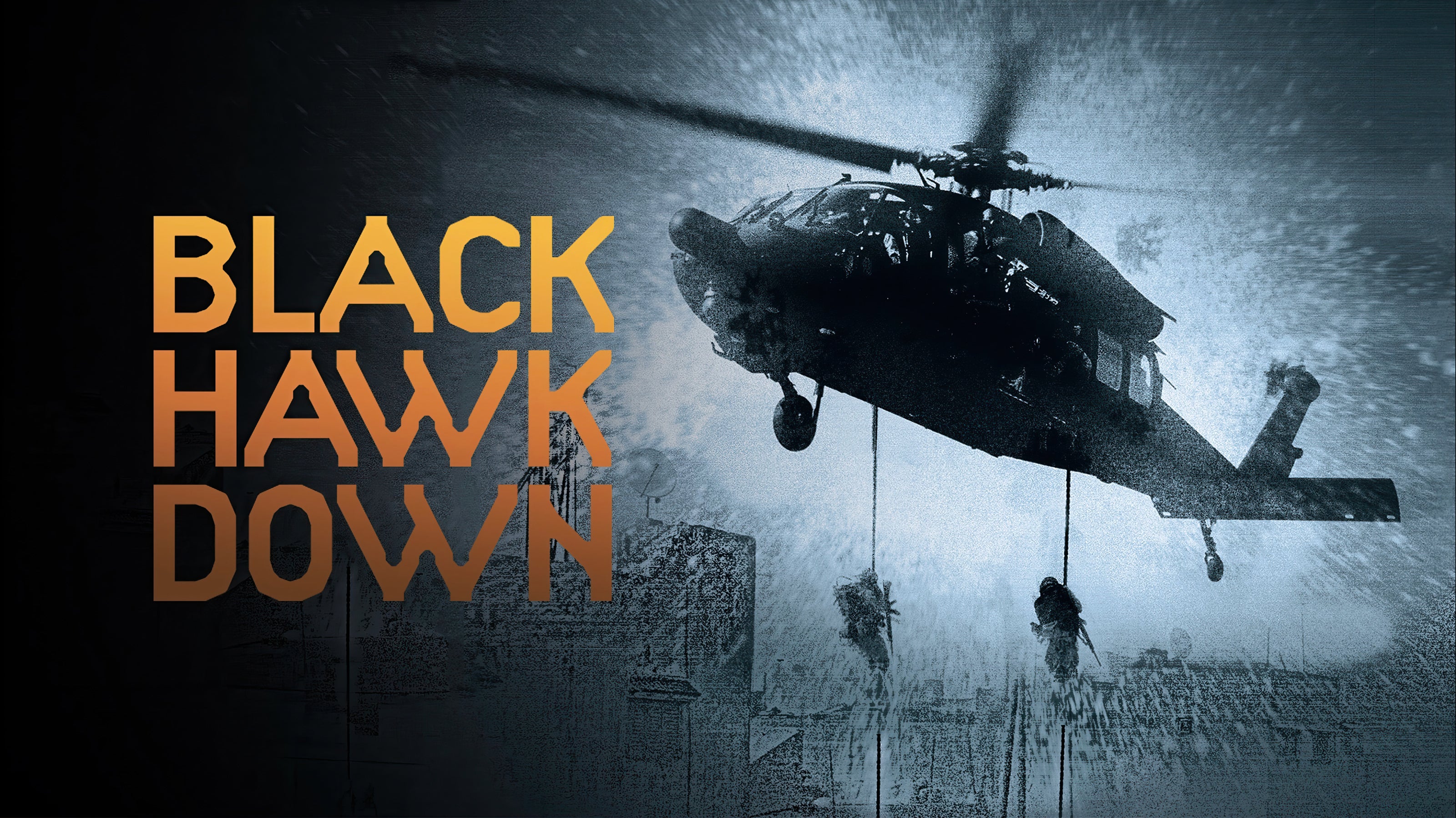 Black Hawk Down A Story of Modern War - Book Review - Image of Helicopter Fast Rope