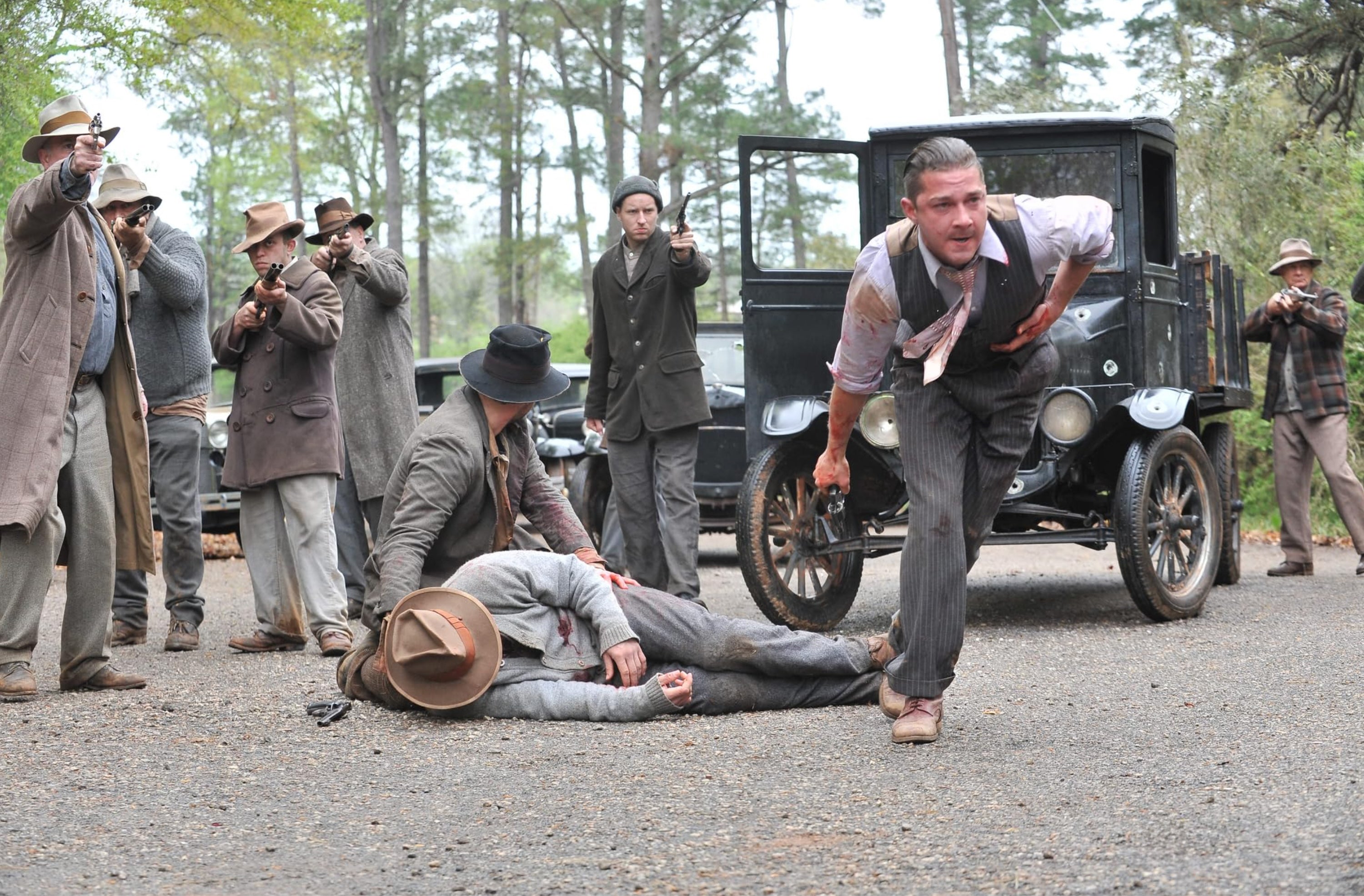 Image from the movie Lawless adapted from the book The Wettest County in the World