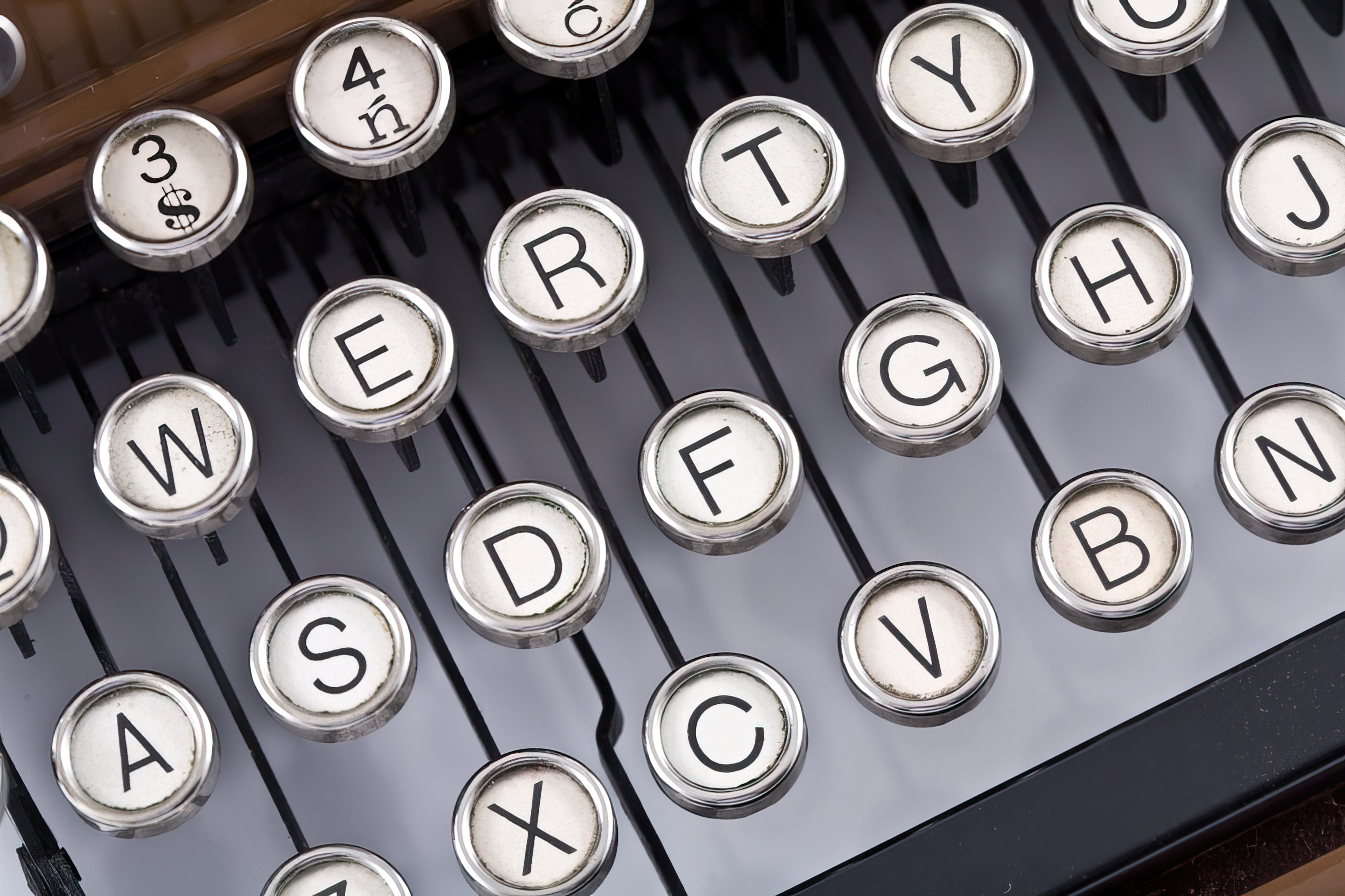 2015 Adapted & True Story Screenplay Competition - Image of Typewriter Keys