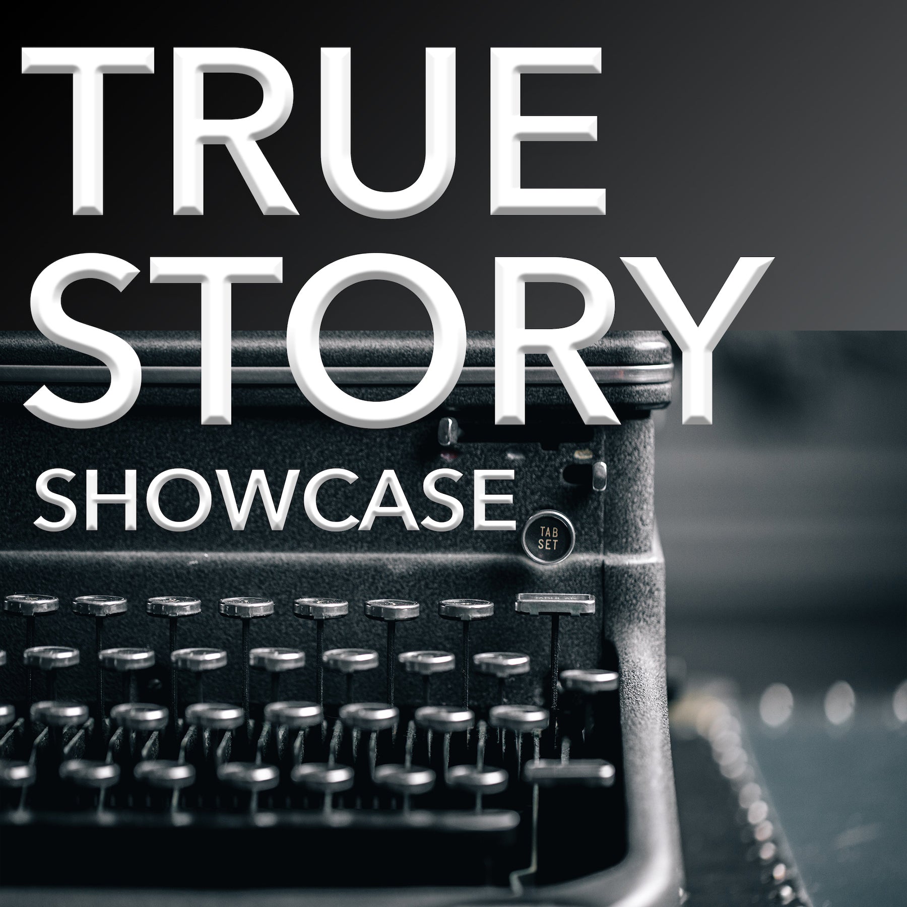 True Story Showcase Icon - Image of Vintage Typewriter